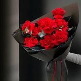 Scarlet French-Style Premium Roses